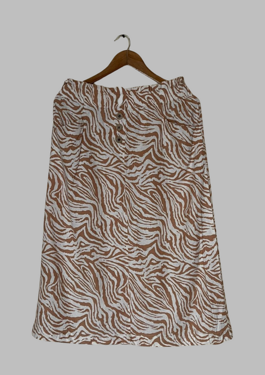 Jupe à motifs - Tu - Taille M/L (J51)