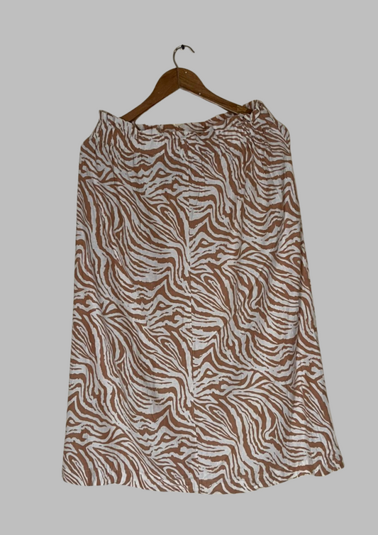 Jupe à motifs - Tu - Taille M/L (J51)