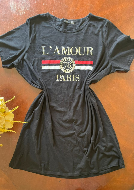 Robe coton - Boohoo - Taille XL (R168)