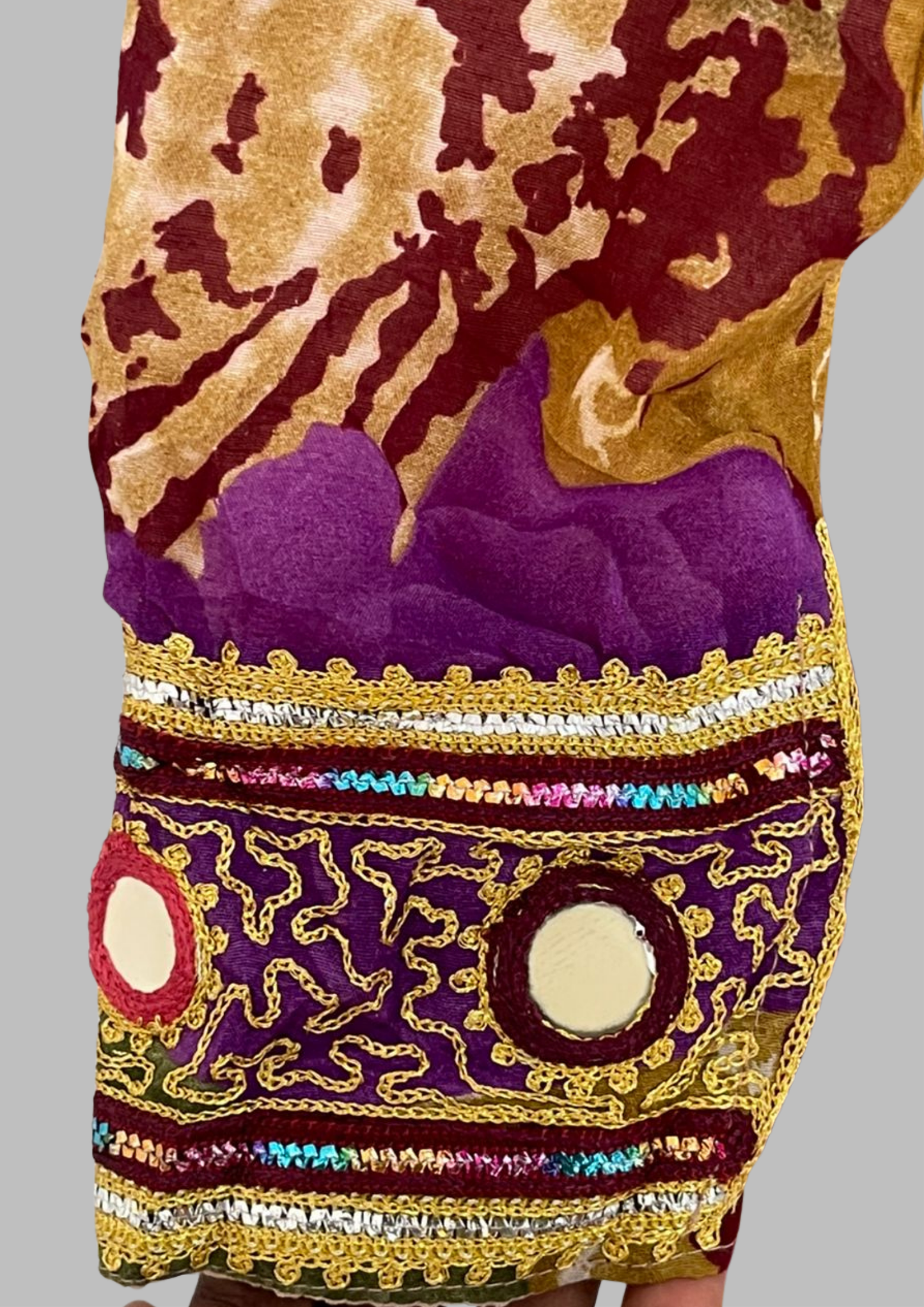 Abaya florale - M/L - A11