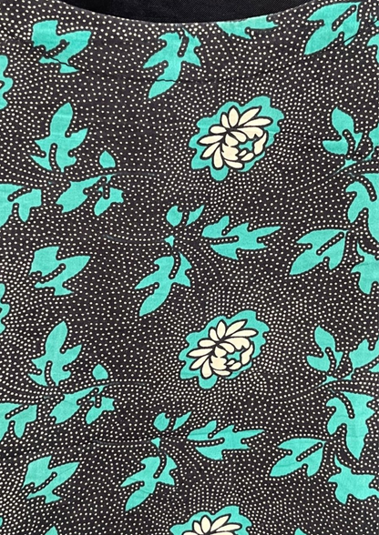 Abaya florale - Taille L/XL - A16