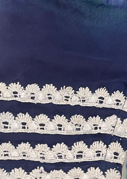 Abaya florale - Taille M/L - A17