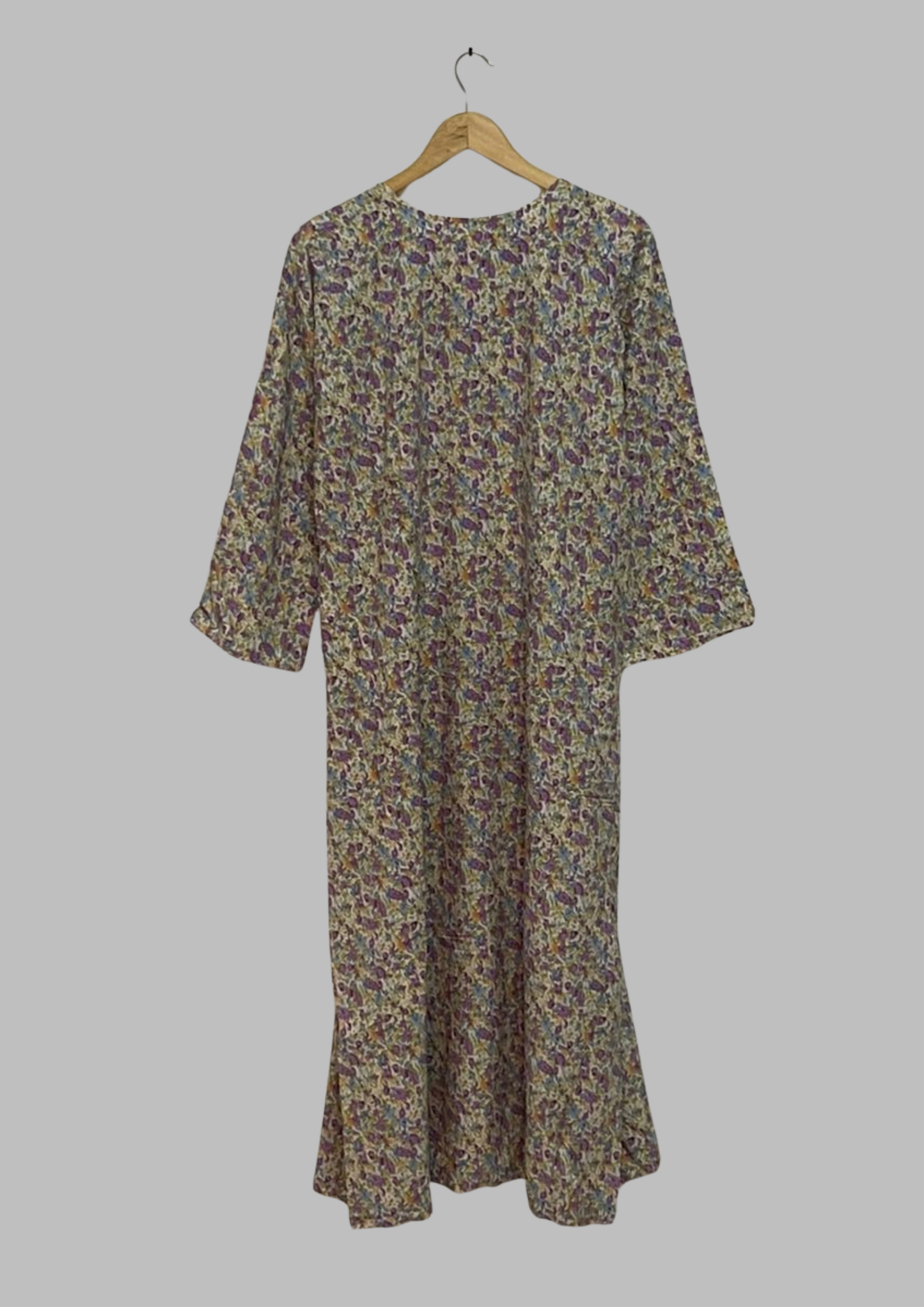 Abaya florale - Taille L - A19
