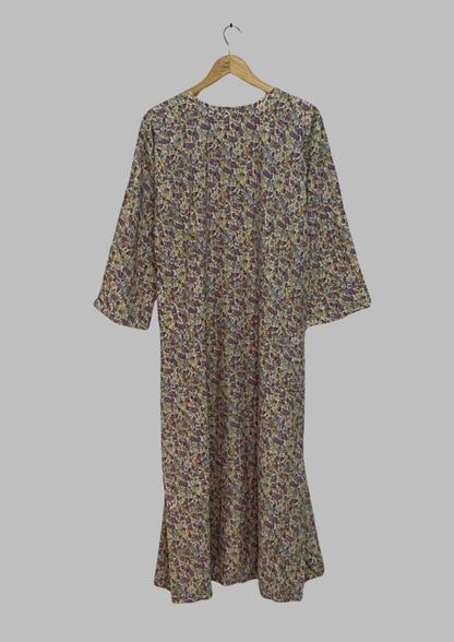 Abaya florale - Taille L - A19