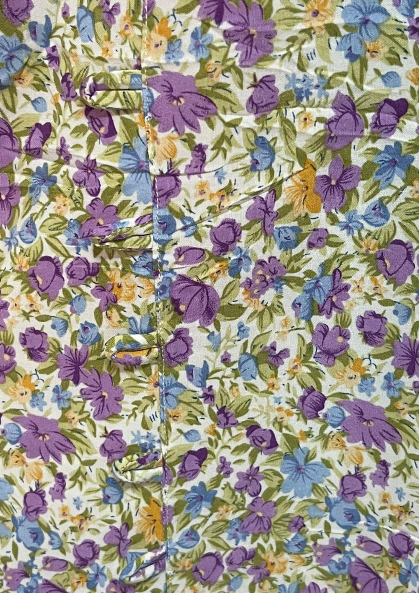 Abaya florale - Taille L - A19