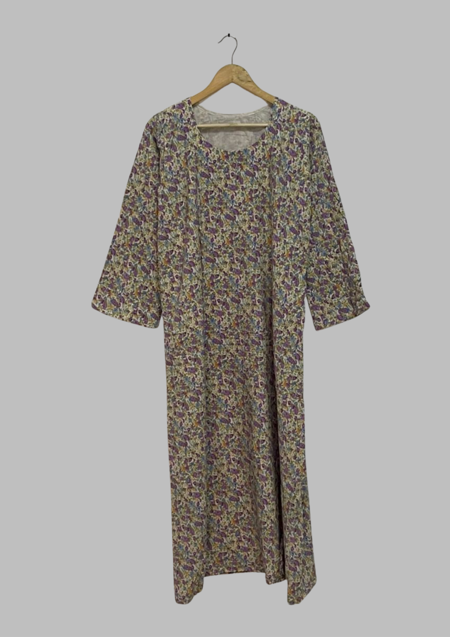 Abaya florale - Taille L - A19