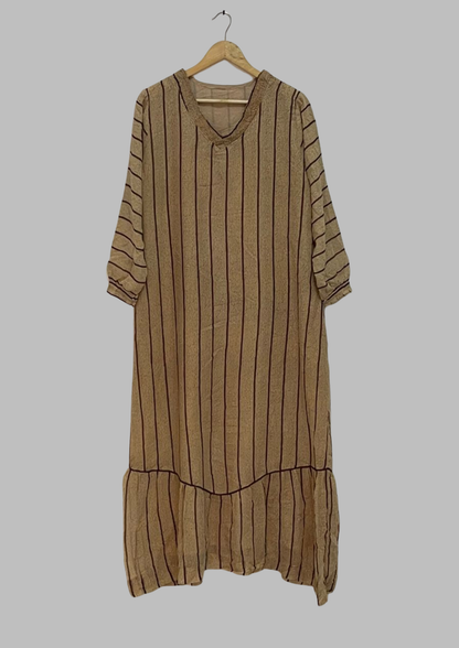 Abaya bandes - Taille L/XL - A20