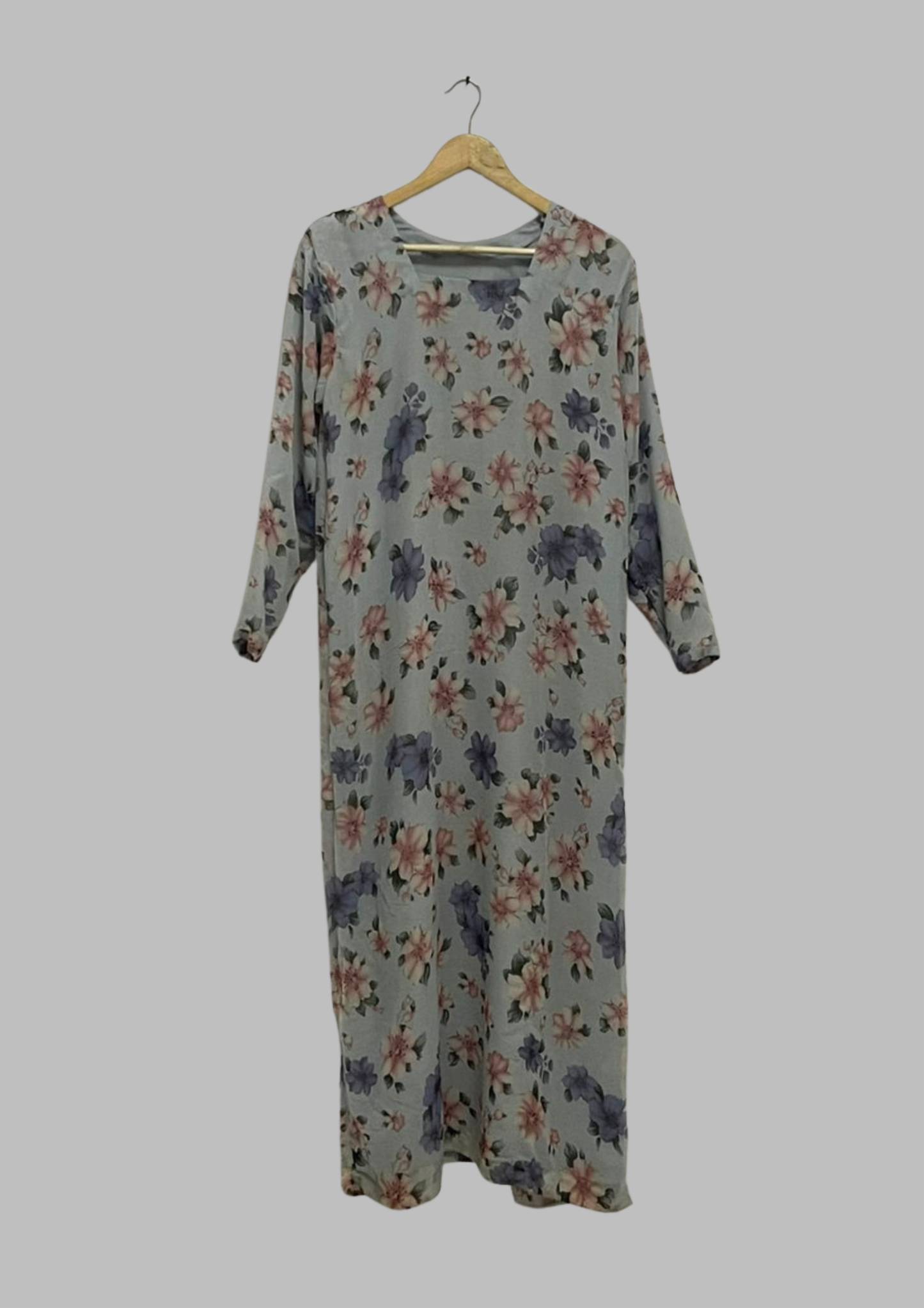 Abaya florale - Taille S/M - A25