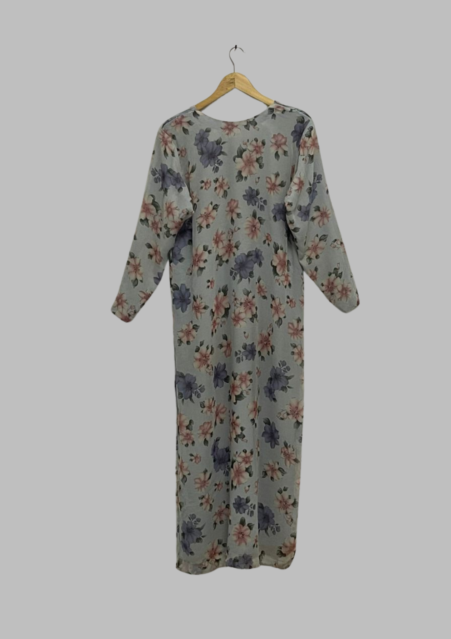 Abaya florale - Taille S/M - A25