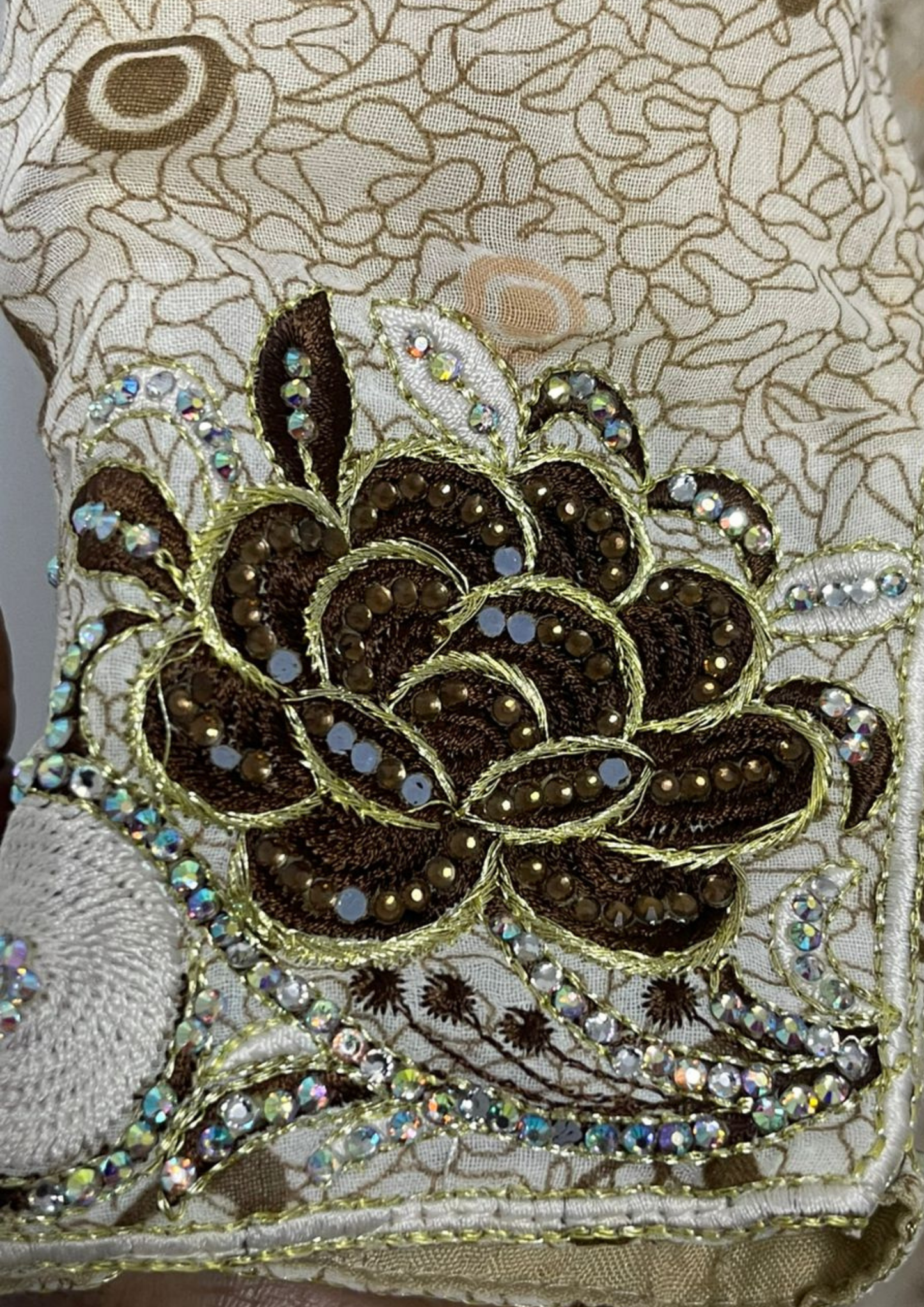 Abaya motifs - Taille M/L - A27