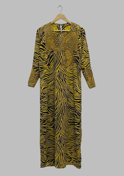 Abaya bandes - Taille M/L - A29