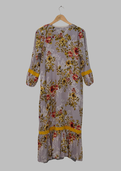 Abaya brodée - L - A3