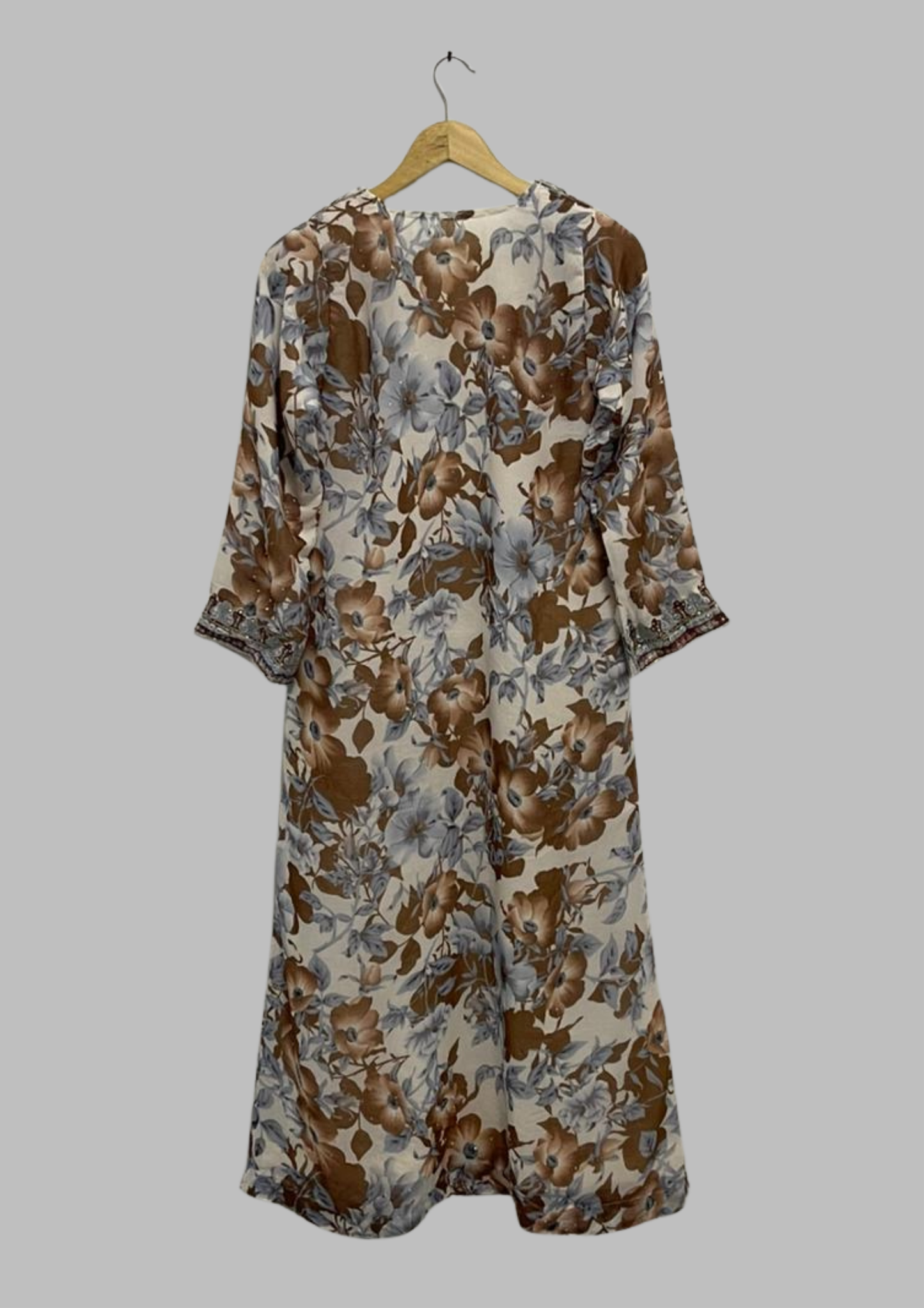 Abaya florale - Taille S/M - A30