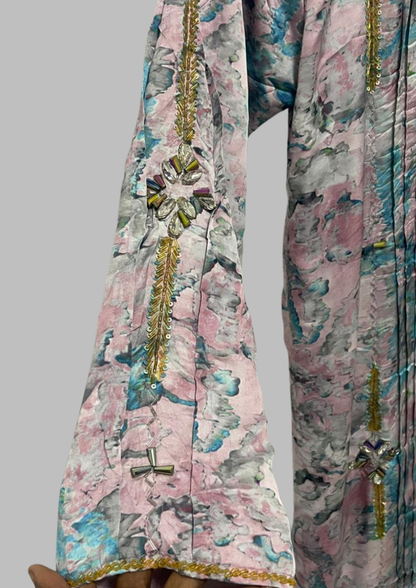 Abaya motifs - Taille S/M - A33