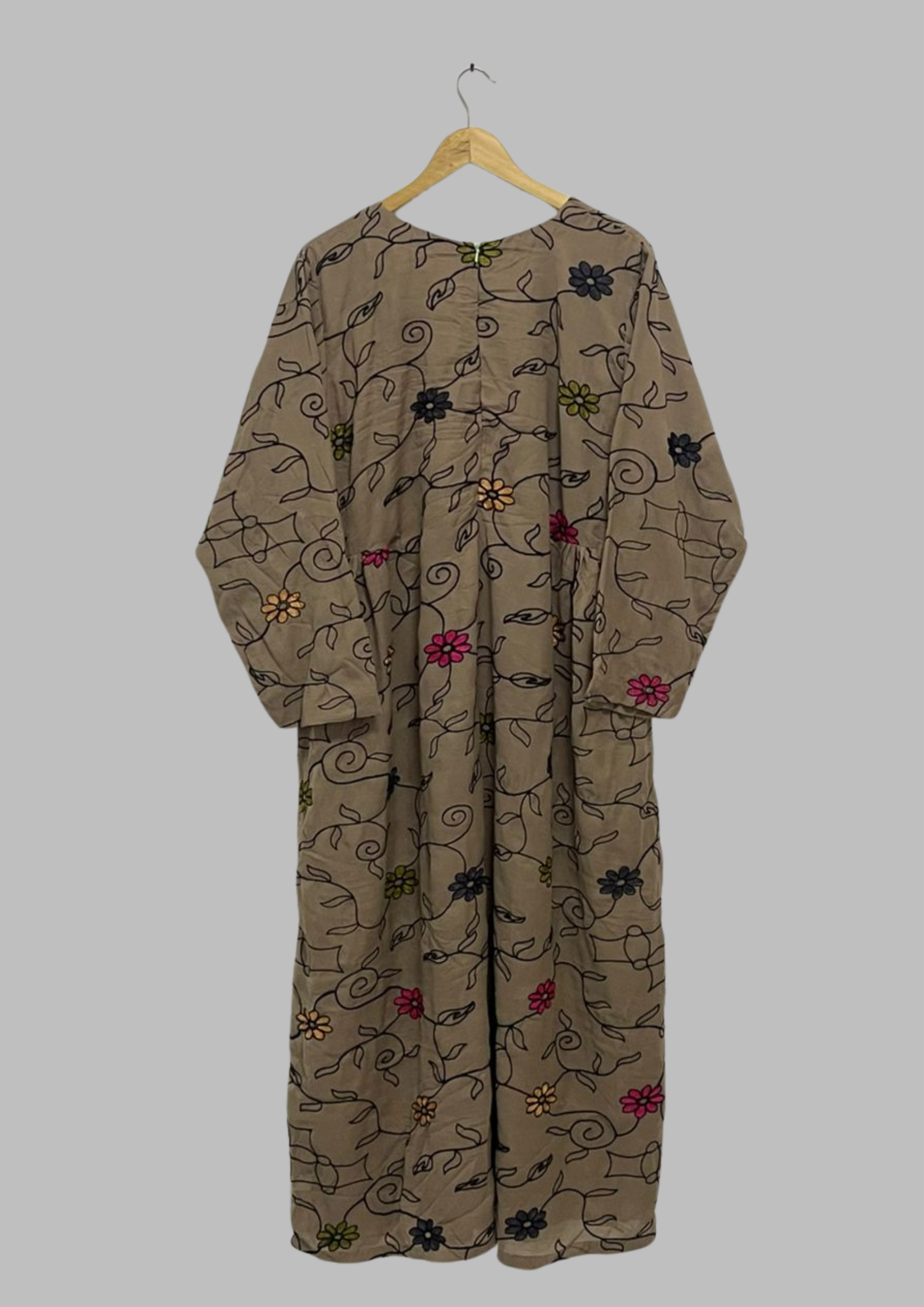 Abaya brodée - Taille XL/2XL - A37