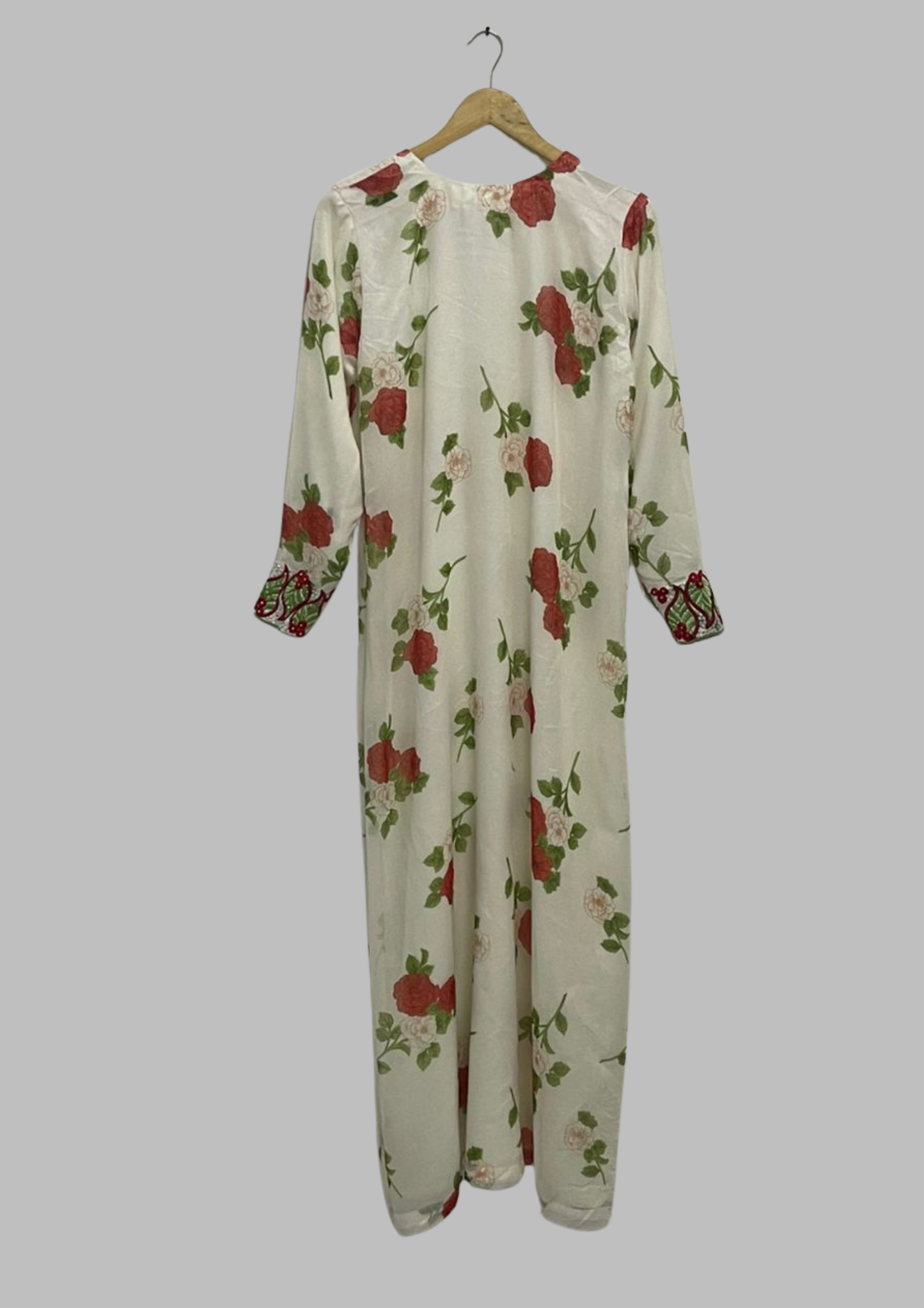 Abaya florale - Taille M/L - A38
