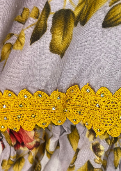 Abaya brodée - L - A3