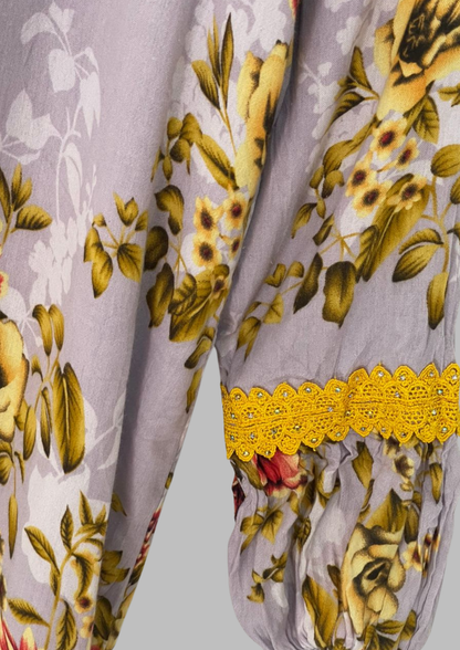 Abaya brodée - L - A3