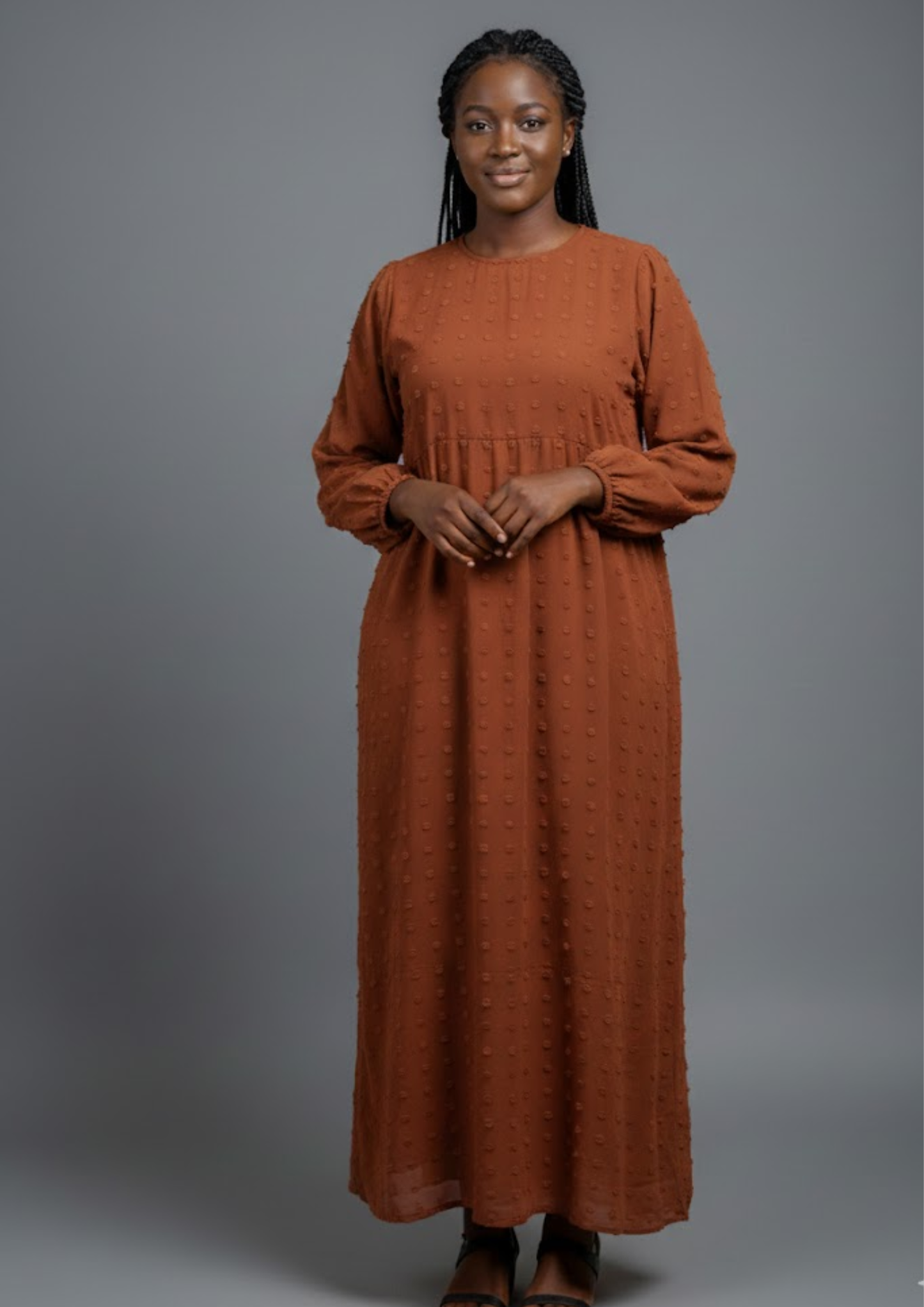 Abaya fluide - XL - A41