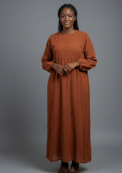 Abaya fluide - XL - A41