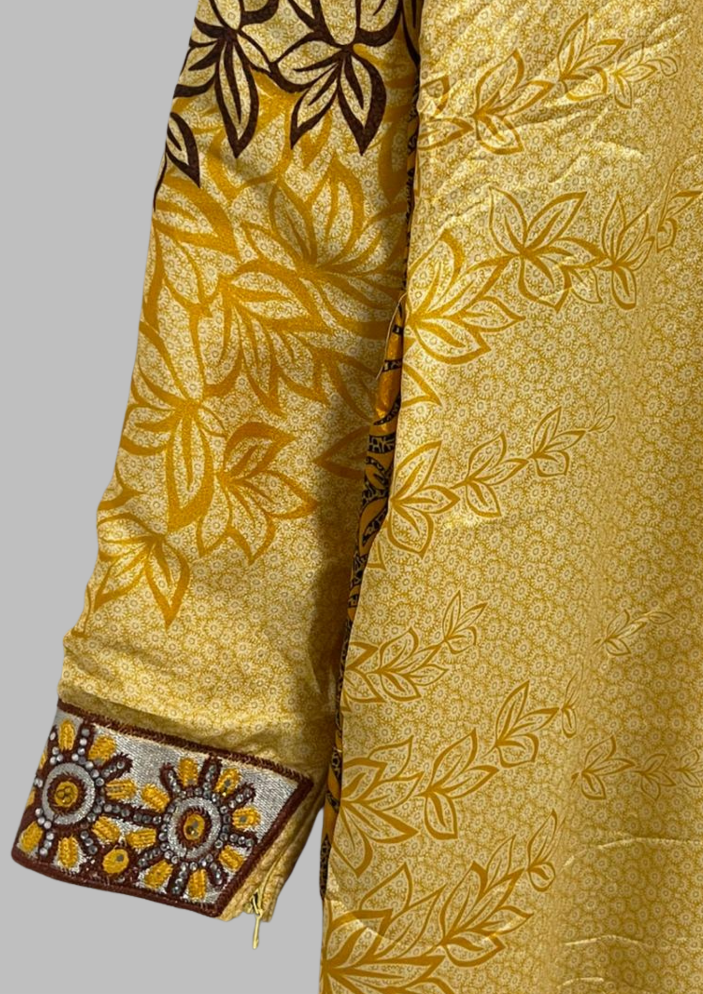 Abaya florale - M/L - A42