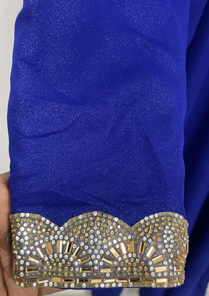 Abaya brillant - L/XL - A44
