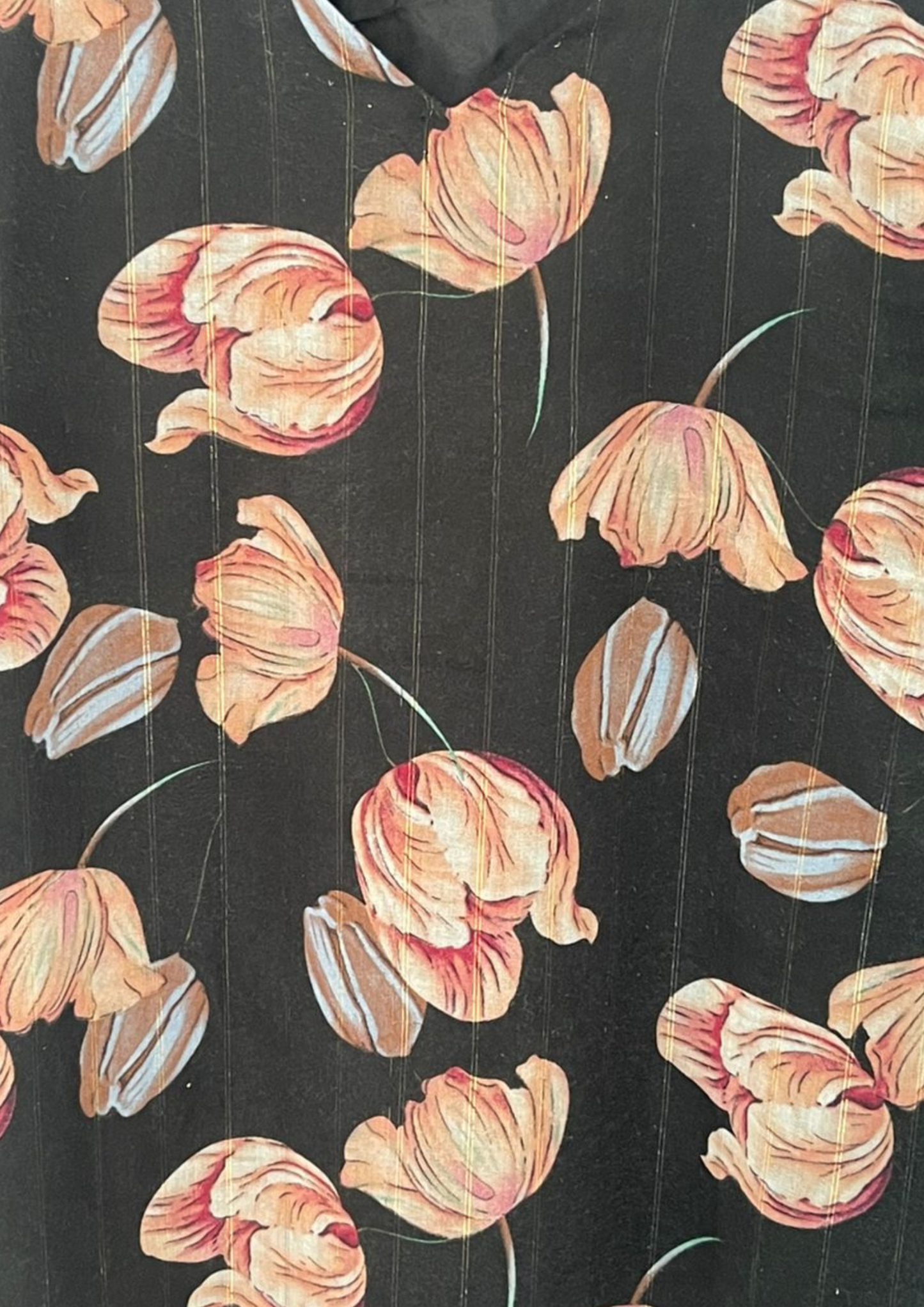 Abaya florale  - M - A4