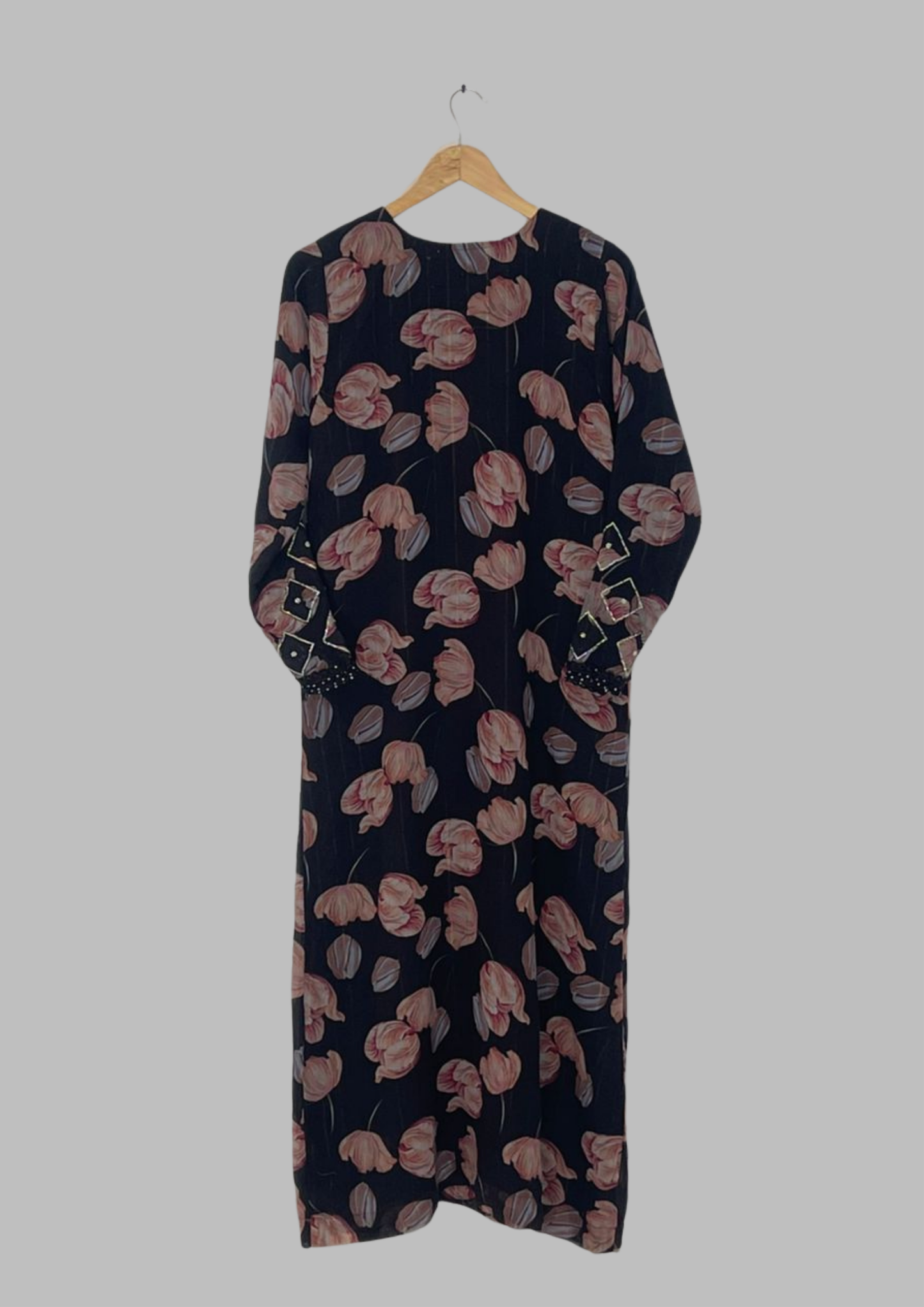 Abaya florale  - M - A4