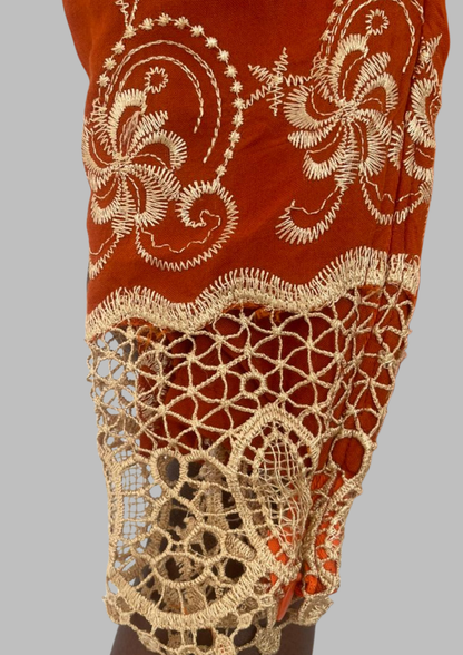 Abaya brodée - M/L - A51
