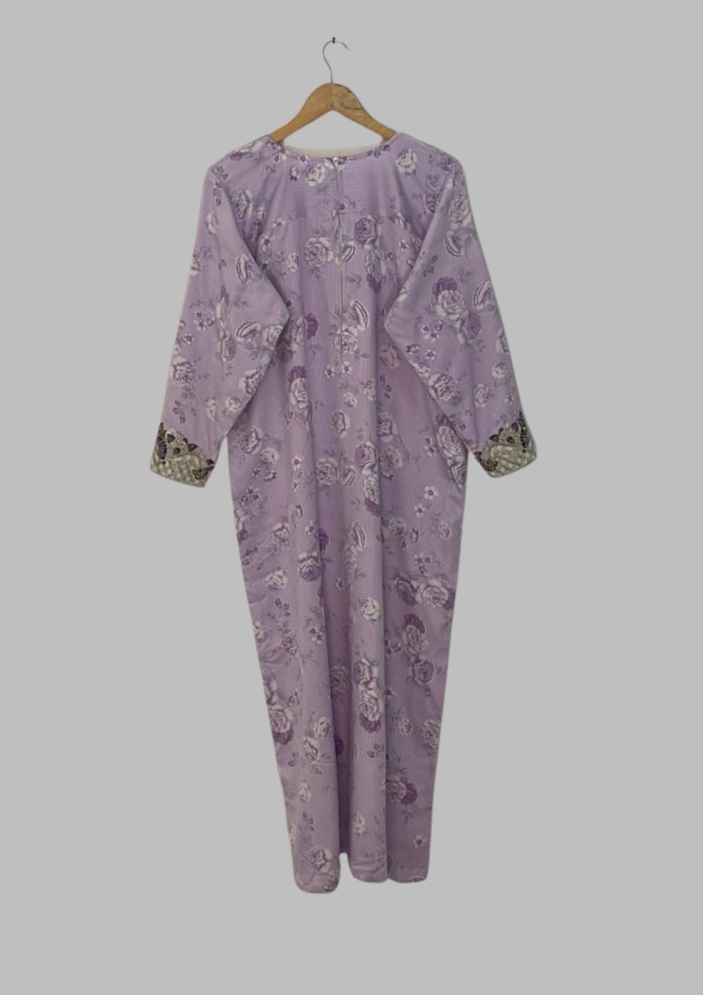 Abaya florale - M/L - A54