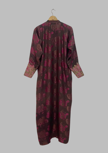 Abaya motifs brocart - XL - A59