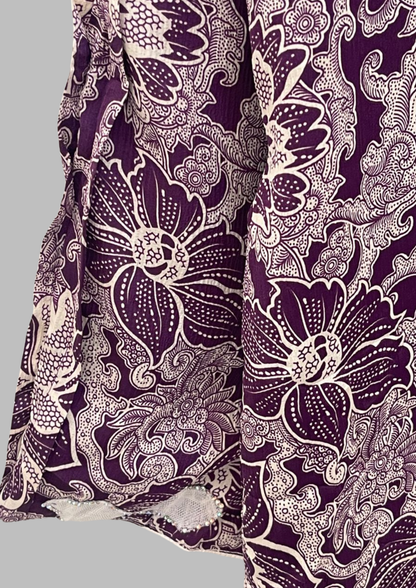 Abaya florale - L/XL - A5