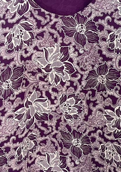 Abaya florale - L/XL - A5