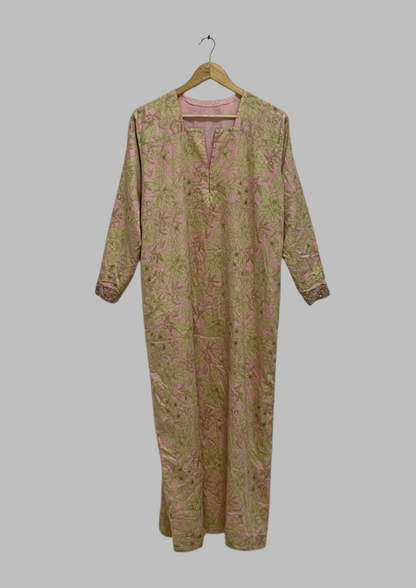 Abaya florale - XL - A60