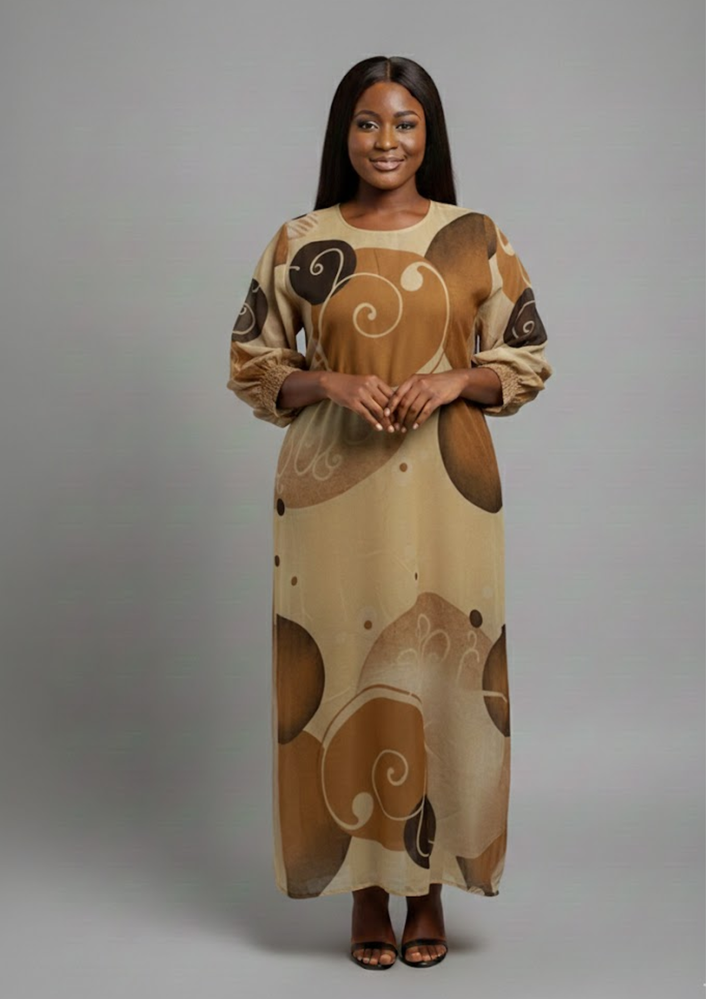 Abaya motifs - L/XL - A68