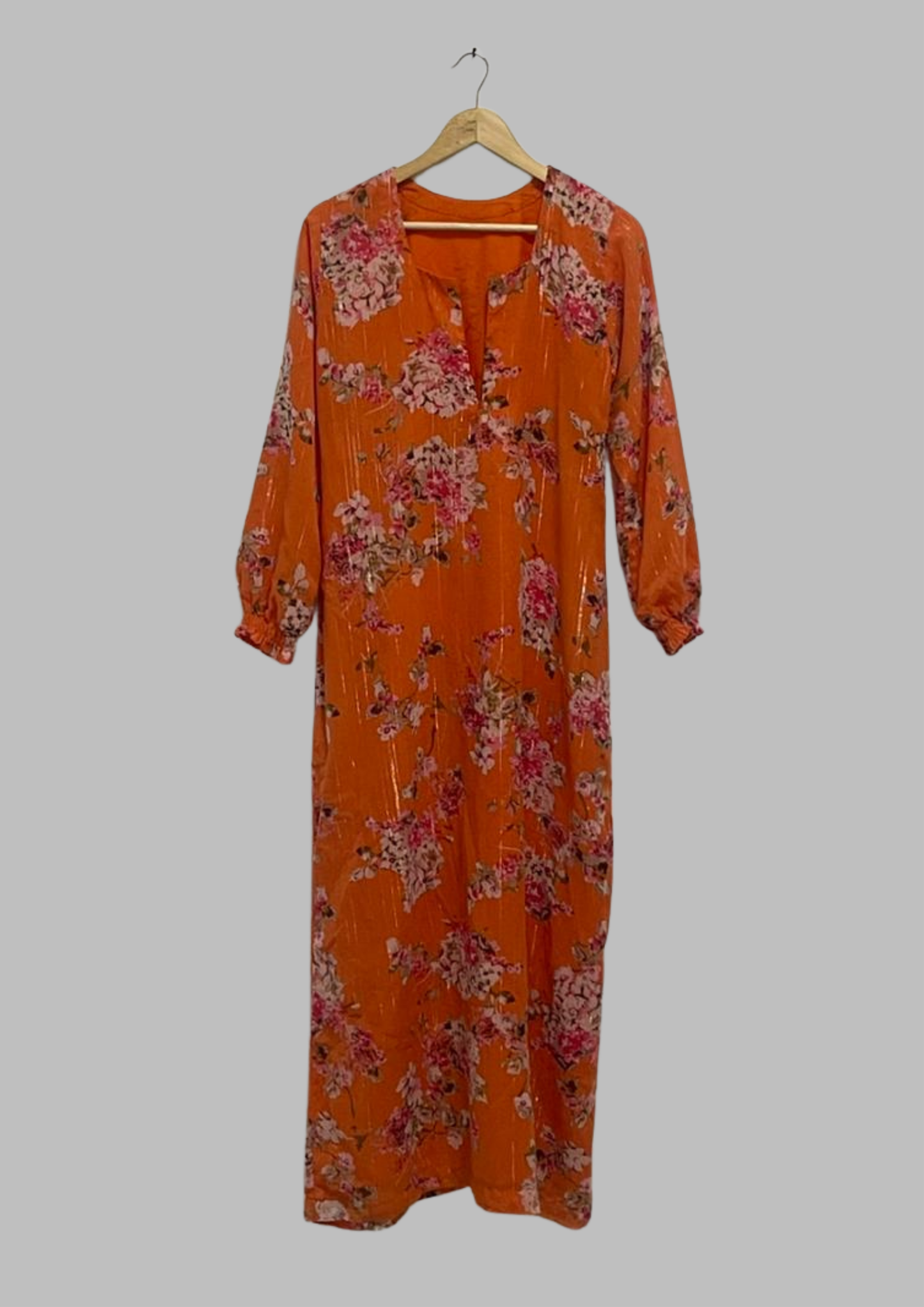 Abaya florale - M/L - A70