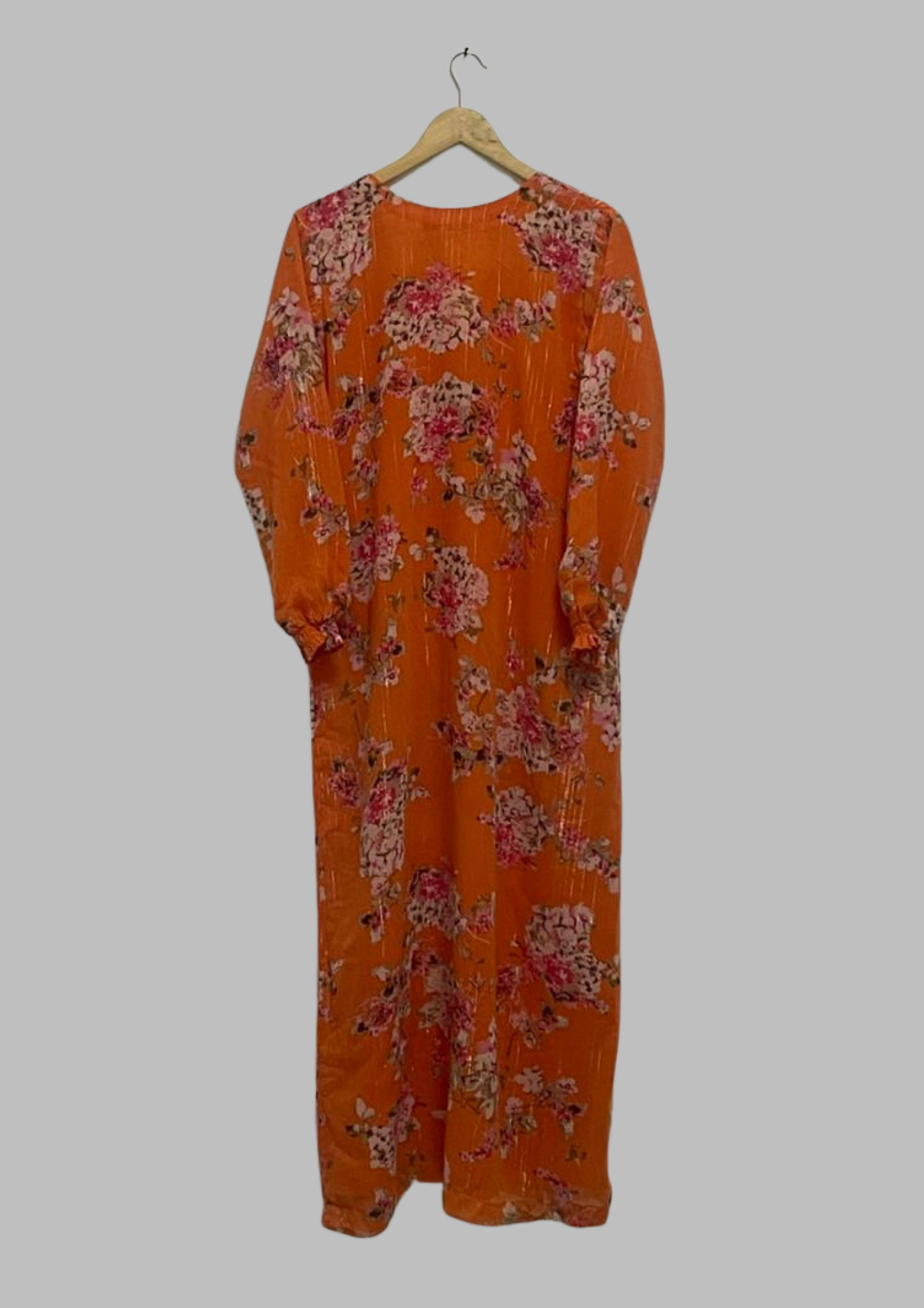 Abaya florale - M/L - A70