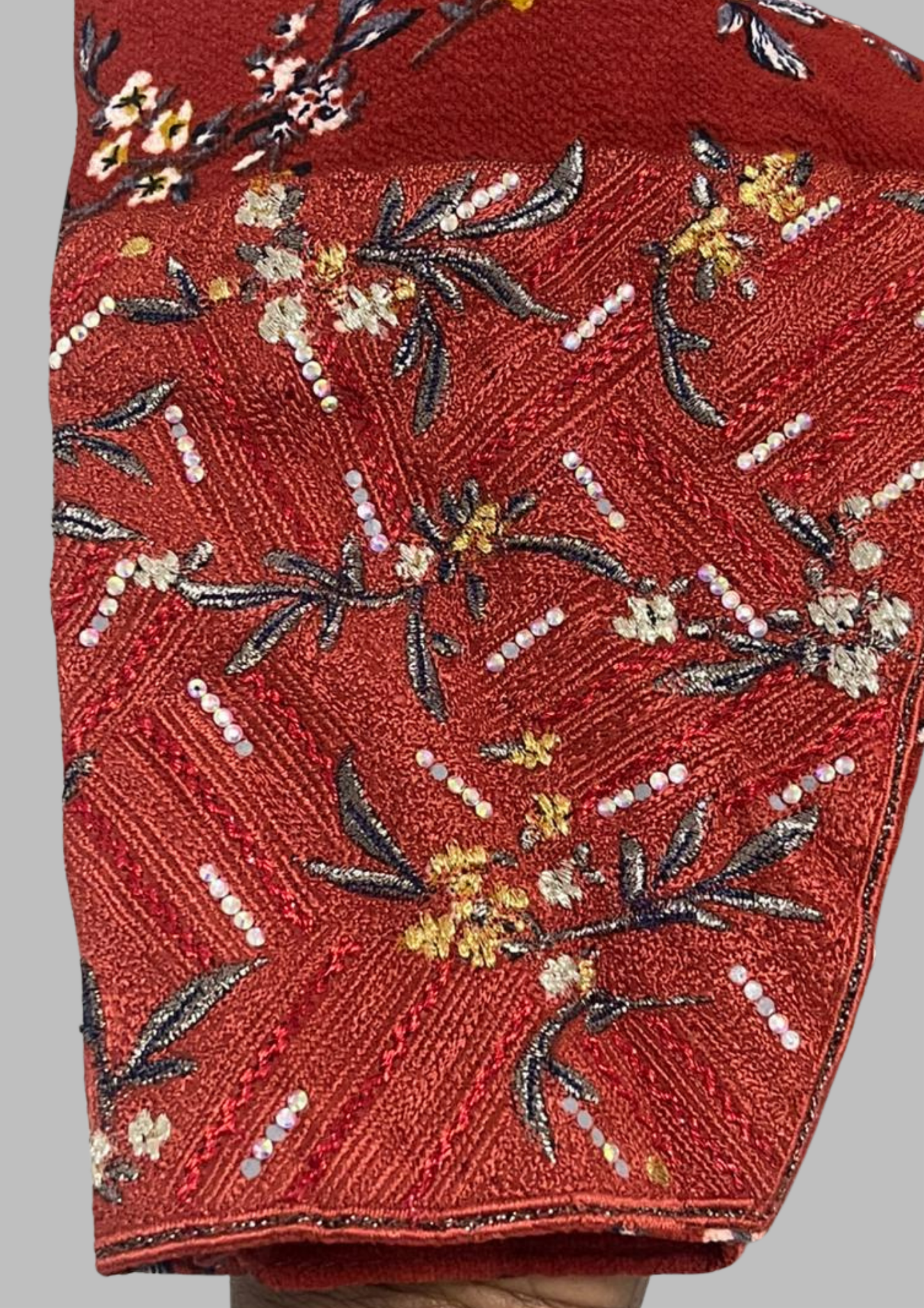 Abaya florale - M/L - A72