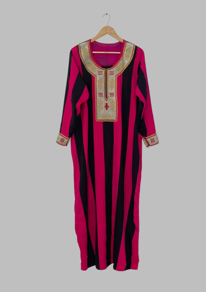Abaya bandes - L/XL - A7