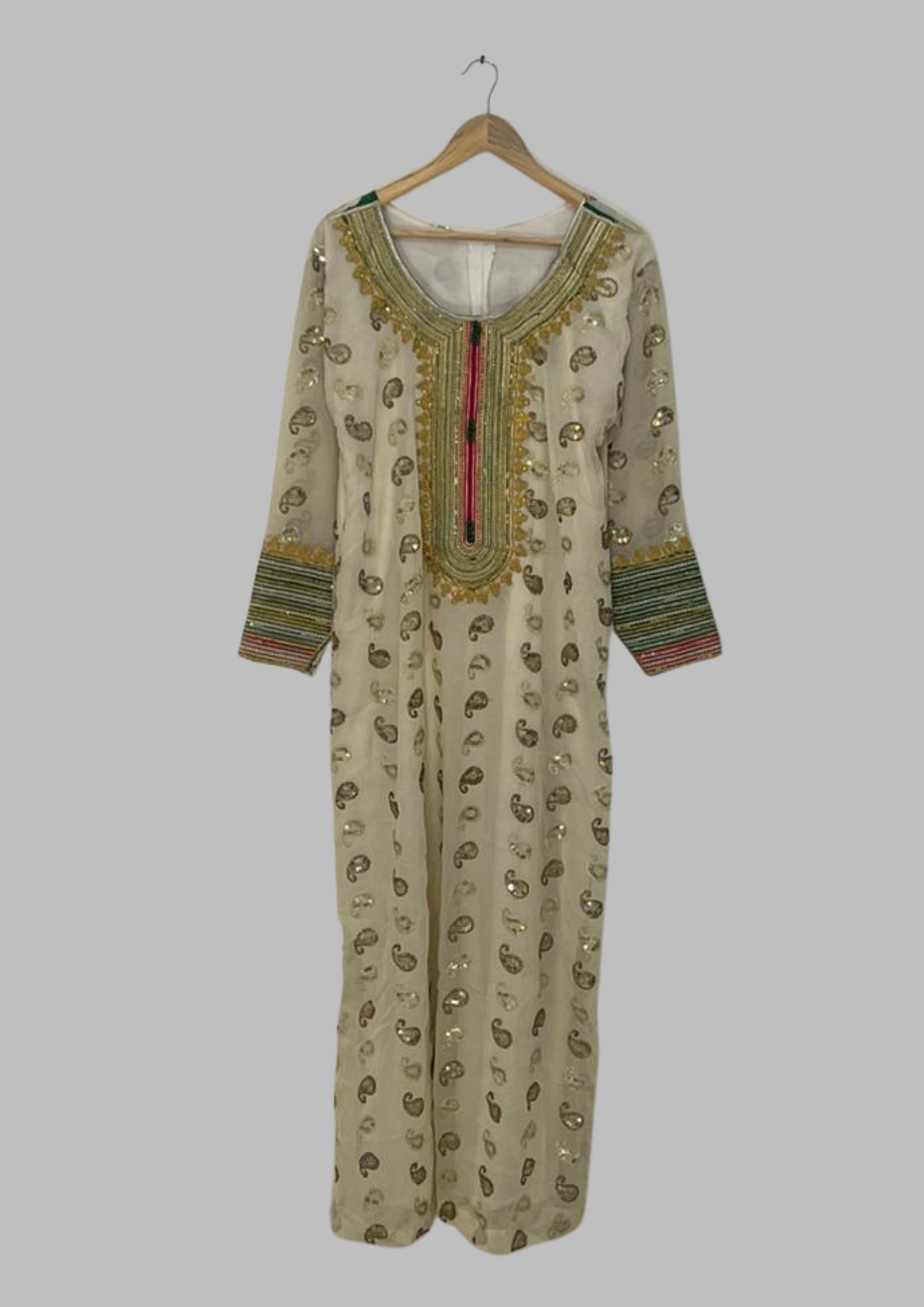 Abaya motifs brillants - S/M - A81