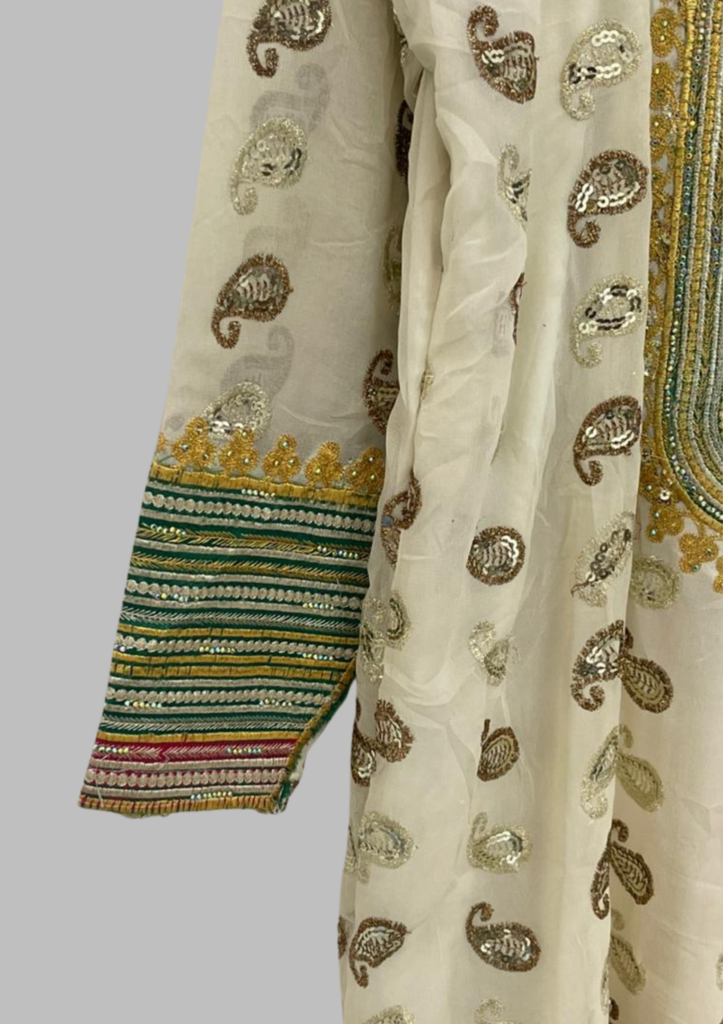 Abaya motifs brillants - S/M - A81