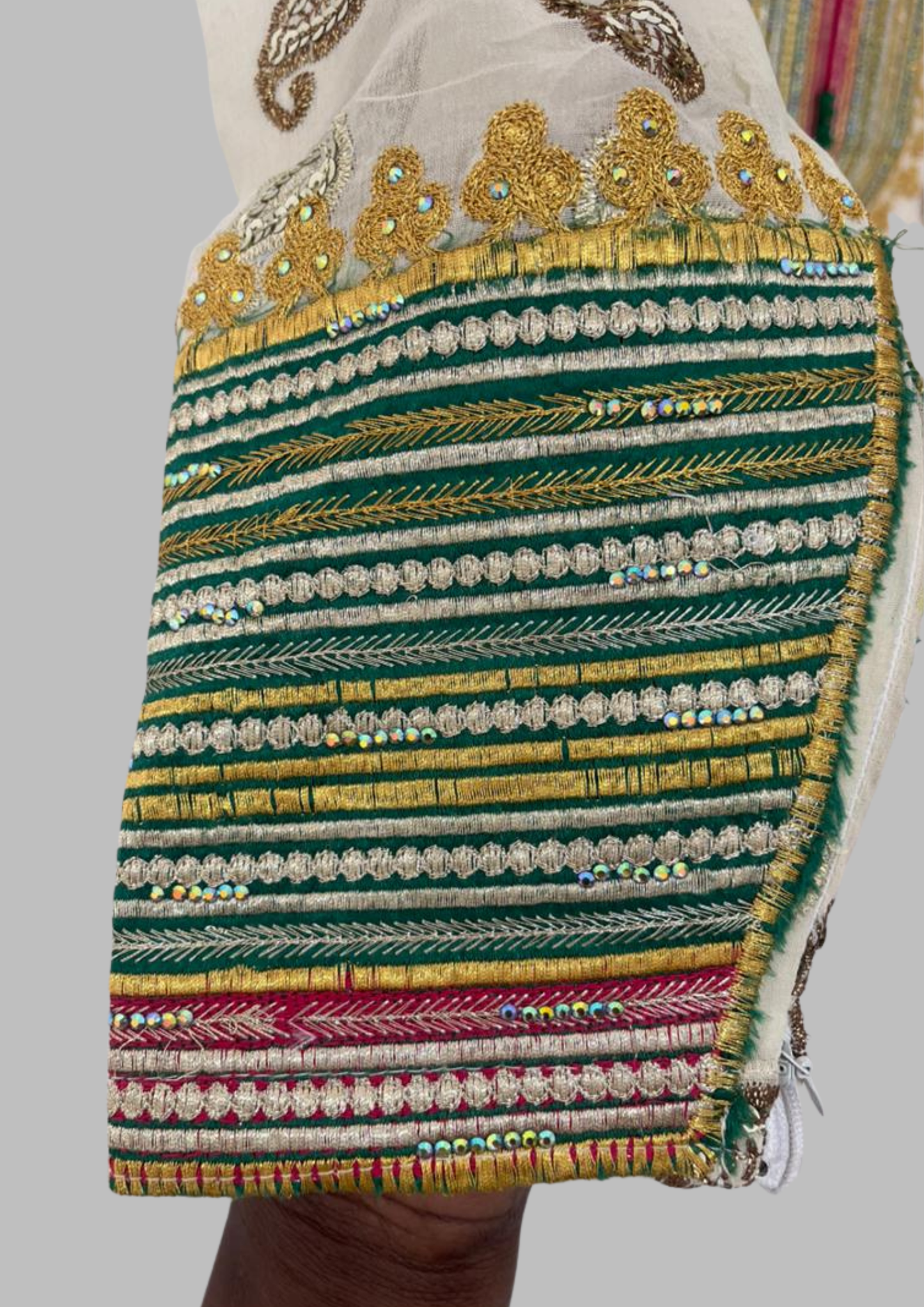 Abaya motifs brillants - S/M - A81