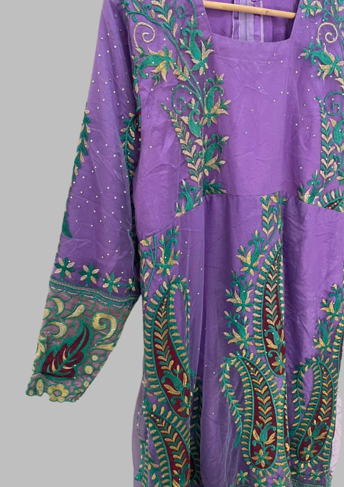 Abaya brodée - L/XL - A84