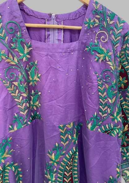 Abaya brodée - L/XL - A84