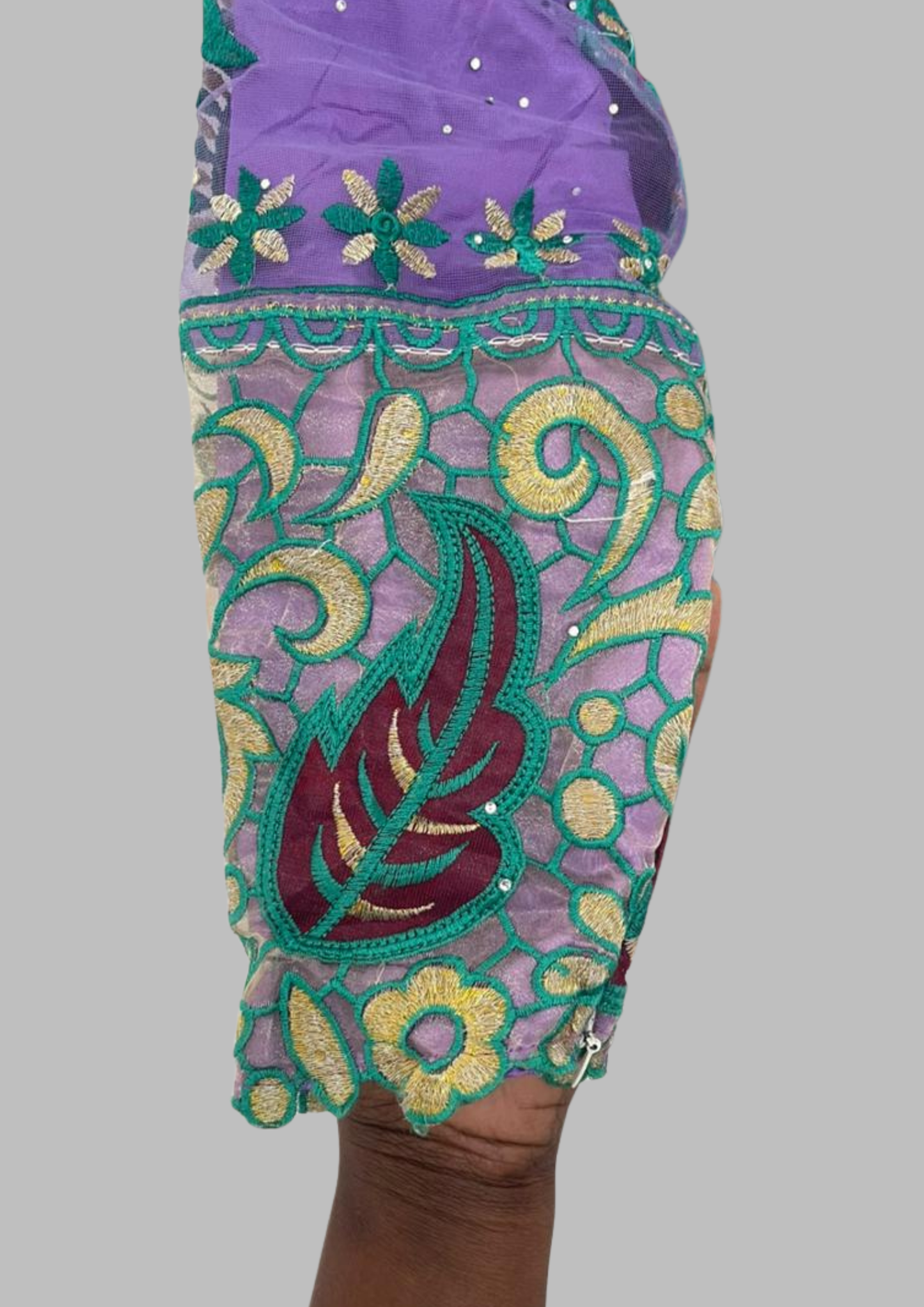 Abaya brodée - L/XL - A84