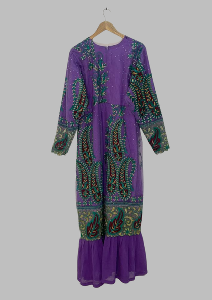 Abaya brodée - L/XL - A84