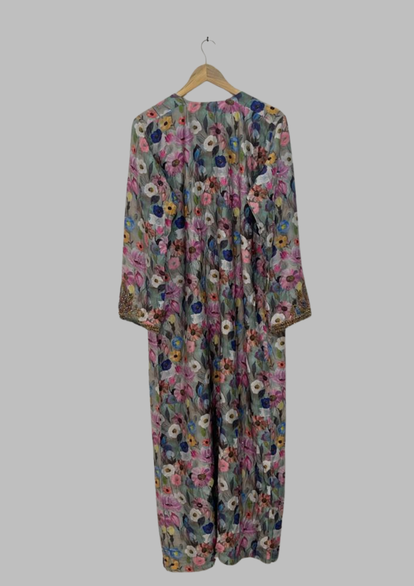 Abaya perlée - L/XL - A85