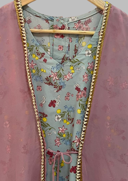 Abaya gilet - M/L - A87