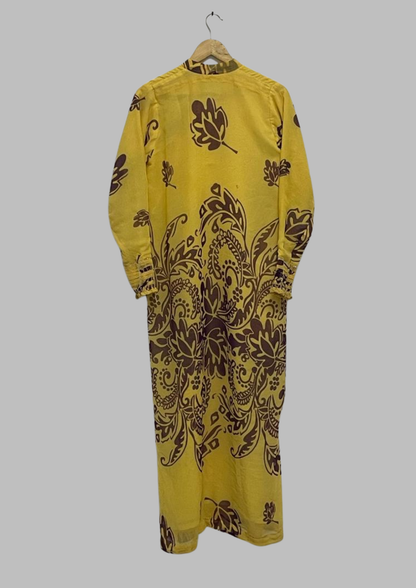 Abaya florale - M/L - A89