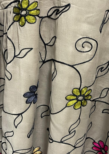 Abaya brodée - XL - A90